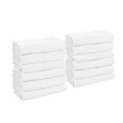 Power Towels Gym Power Bath Towels White 22 x44 , 12PK PWR-2244-6